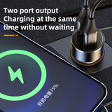 Wireless Car MP3 Bluetooth Audio Receiver Music Adapter Coche FM Transmitter Modulator with Stereo Earphones Auto USB Chargers A