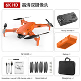 HKNA New S608 GPS Drone 6K Dual HD Camera Professional Aerial Photography Brushless Motor Foldable Quadcopter RC Distance 3000M