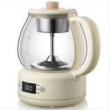 220V 1L Automatic Electric Glass Kettle Tea Brewer For Home Automatic Health Pot Teapot Boiling Pot Portable Kettle Tea Cooking