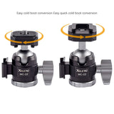 Camera Tripod Two Section Tripod With 360 Degree Ball Head 1/4 Inch Dual Fast Shoe Board Camera Load Up To 13 Lbs/6 Kg