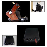 Complete Tattoo Kit Tattoo Machines Gun With Ink Power Supply Tattoo Grips Body Art Tools Complete Tattoo Set Accessories