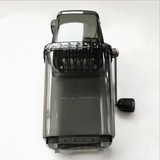 Mini Ice Crusher Manual Shaver Portable Ice Chopper For Home DIY Slushies Smoothies Crushing Tool With Stainless Steel Blade