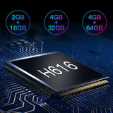 H40 Smart TV Box 2GB RAM 16GB ROM 6K Video H.265 3D 2.4G 5GHz Wifi Tv Box Multimedia Player With Reliable Network