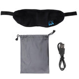 USB Charging Bluetooth Microphone Handsfree Sleeping Breathable Eye Mask