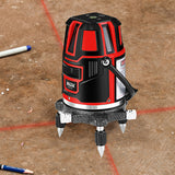 5 Lines 4D Laser Level Green Line SelfLeveling 360 Horizontal and Vertical Super Powerful Laser Level Red Beam Laser Level