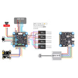 JHEMCU GF30F722-ICM F722 OSD 5V 10V Dual BEC Flight Controller 3-8S for FPV Freestyle HD Drones DIY Parts 30.5X30.5mm