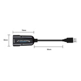 USB 3.0 Video Capture Cards HDMI-compatible to USB Video Grabber Households Television Accessories for Phone Game Streaming