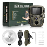 Mini Hunting Camera Waterproof 16MP 1080P Wildlife Scout Camera with Night Vision Hunting Game Camera Photo Traps Hunter Cam