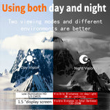 Handheld Night-Vision Infrared Optical Binocular Night-Vision 5X Digital Zoom Photo Video Taking 150-200M Full Dark Viewing
