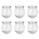 6Pcs Chinese Cuppings Glass Cupping Therapy Set Cupping Therapy Device Cupping Cups Massage Fire Glass Cupping Helath Care