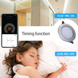 For Tuya Zigbee Smart Downlight LED Light Bulb RGB Brightness Adjust For Smart Home Several Scene For Choice Voice Control