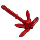 Small Boat Grapnel Anchor Marine Yacht Canoe System 1.5Lbs Folding Portable Kayak Sailboat Anchor