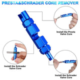 Dropship-Bicycle Tubeless Sealant Injector Injector And Presta Valve Core Removal Tool For Stans No Tubes Sealant&amp;Other Sealants