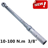 ARITER 1/4 3/8 1/2 Square Drive Torque Wrench 0.5-500N.m Accuracy 3% Car Bike Repair Hand Tools Spanner Two-way Ratchet Key