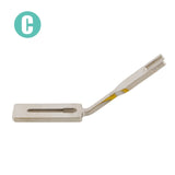 Metal Cutter Thermal Electric Hot Knife abric Heat Cutter Rope Nylon Cloth Spare Blade Heating Cut Blade Tool for Cutting