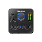 Takstar MX630 OTG USB Audio Interface double pre-amplifier built-in 48V phantom power for network karaoke,professional recording