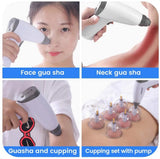 Electric Vacuum Cupping Machine Therapy Set Anti-cellulite Massager Chinese Medicine Physiotherapy Suction Cups Massage Body Jar
