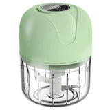 100Ml Mini Electric Garlic Food Vegetable Chopper Squeezer Meat Grinder Chili Meat Masher Machine Garlic Artifact
