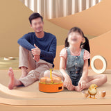 6 Eggs Children Experimental Eggs Incubator Chicken Incubator Eggs Hatching Machine Temperature Control Children Gift