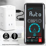 WinAPEX Multimeter Intelligent Voice Control Broadcast 4.4Inch Touching Screen TRMS Voltage Current Resistance Diode Capacitance