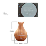 HAEGER-USB Nano Large Spray Creative Small Vase Humidifier 130ML Ultrasonic Air Humidifier Aroma Essential Oil Diffuser