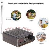 Radio Receiver SI4732 All Band SSB (LSB &amp; USB) FM AM MW &amp; SW Built-in Battery+Antenna+Speaker+Shell