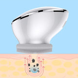Electric Facial Deep Cleaner Brush Massager Tool Face Skin Care USB Rechargeable Silicone Cleanser