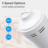 Electric Dog Nail Clippers for Dog Nail Grinders Rechargeable Vacuuming Pet Nail Trimmer 3-Speed Painless Paws Grooming for Cats
