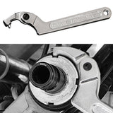 19-51mm Adjustable Hook Wrench C Shaped For Nut Shock Absorber For Slotted Retaining Rings Hand Tools