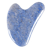 Heart Shape Jade Gouache Scraper Face Massager Skin Lifting Slimming Remove Wrinkle Acupuncture Gua Sha Therapy Massage Stone