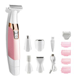 5 in 1 Painless Women Epilator Female Eyebrow Trimmer Lady Shaver Body Hair Removal Shaving Machine EY669