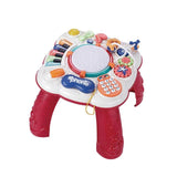 Baby Musical Activities Table Game Activity Center 1 2 3 Years Old Activity Table Bilingual Game Multifunctional Music Toy Table