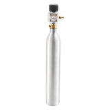 Soda Water C02 Charger Kit,Homebrew Mini Regulator 0-90psi Gauge with Barbed Fitting European Standard TR21-4 Paint Ball Adaptor