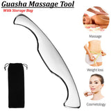 304 Stainless Steel Therapy Massage Health Tools Deep Tissue Fascia Recover Muscle Mssager Guasha Scraping Board Gua Sha Scraper