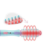 AD-Electric Hair Styler Curler Curling Irons Dryers Travel Hair Straightener Ceramic Ionic Hair Curler Hot Brush Eu Plug