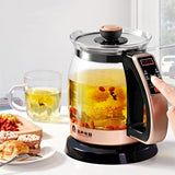 1.2L Electric Kettle Automatic Glass Health Preserving Pot Household Portable Mini Multi-function Cooker Tea Dessert Cooker