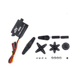 JX servo B40 40KG 0.07 Sec @ 8.4V Metal Gear Aluminium Digital Brushless Short body low profile Servo 1/10 1/12 Drift car