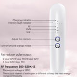 Radio Frequency Body Slimming Massager EMS Fat Burner 630nm Red Light Therapy Leg Anti Wrinkle Fat Burning Weight Loss Machine
