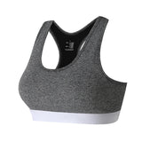 Good Healthy Padded Racerback Sports Bras Women Shockproof Running Fitness Wireless Anti-Sagging Vest-Style Bra