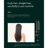 Hair Dryer Machine 3 in 1 Multifunction Hair Styling Tools Hairdryer Hair Curler Straightener Dryer Comb Brush EU Plug