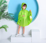 Freesmily Kids Stylish Rain Poncho Waterproof Rain Jacket Coat For Girls Boys
