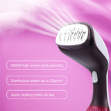 Handheld Garment Steamer Travel 3 Speed Portable Steamer for Cloth Home Fabric Ironing Machine Steamer