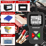 BM550 Car Battery Tester OBD2 6V 12V 24V 100-2000 CCA 2Ah-220Ah Battery System Detect Auto Battery Analyzer Diagnostic Tool #KL1