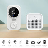 Tuya Smart Video Doorbell Wireless 480P HD Camera PIR Motion Detection IR Alarm Security Door Bell 2.4G WiFi Intercom VideoCall
