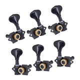 Guitar Opened Tuners Tuning Pegs Machine Heads 3R3L for Folk Guitar