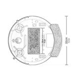 Remote Control Robot Vacuum Cleaner With Water Tank Automatic Navigation Powerful Suction Wireless Vacuum Cleaner For Home