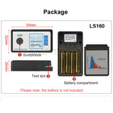 LS160/LS160A Solar Film Transmission Meter Tester Portable Light Transmittance Meter Tester Window Tint VLT UV IR Rejection