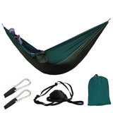 Outdoor Portable Camping Parachute Sleeping Double Hammock Garden Swing Hamac Hanging Chair Flyknit Hamaca Rede Amaca DC12