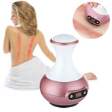 2021 Electric Cupping  Massager 9 Gears Scraping Guasha Body Shaping Massager Vacuum Therapy Heating Acupuncture Therapy Massage