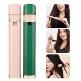 2 In 1 Portable Hair Straightener Curler Flat Iron Styling Tool Fast Heating Hair Curling Iron Cordless Hair Styling Tools New